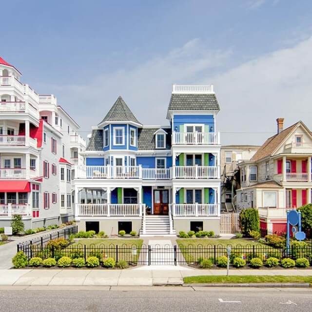 Victorian architecture in Cape May, New Jersey